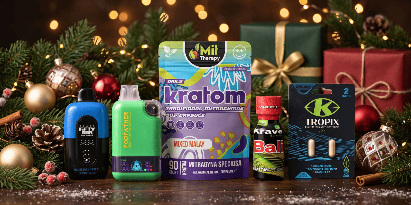 The Ultimate Christmas Gift Guide For Vape & Kratom Retailers